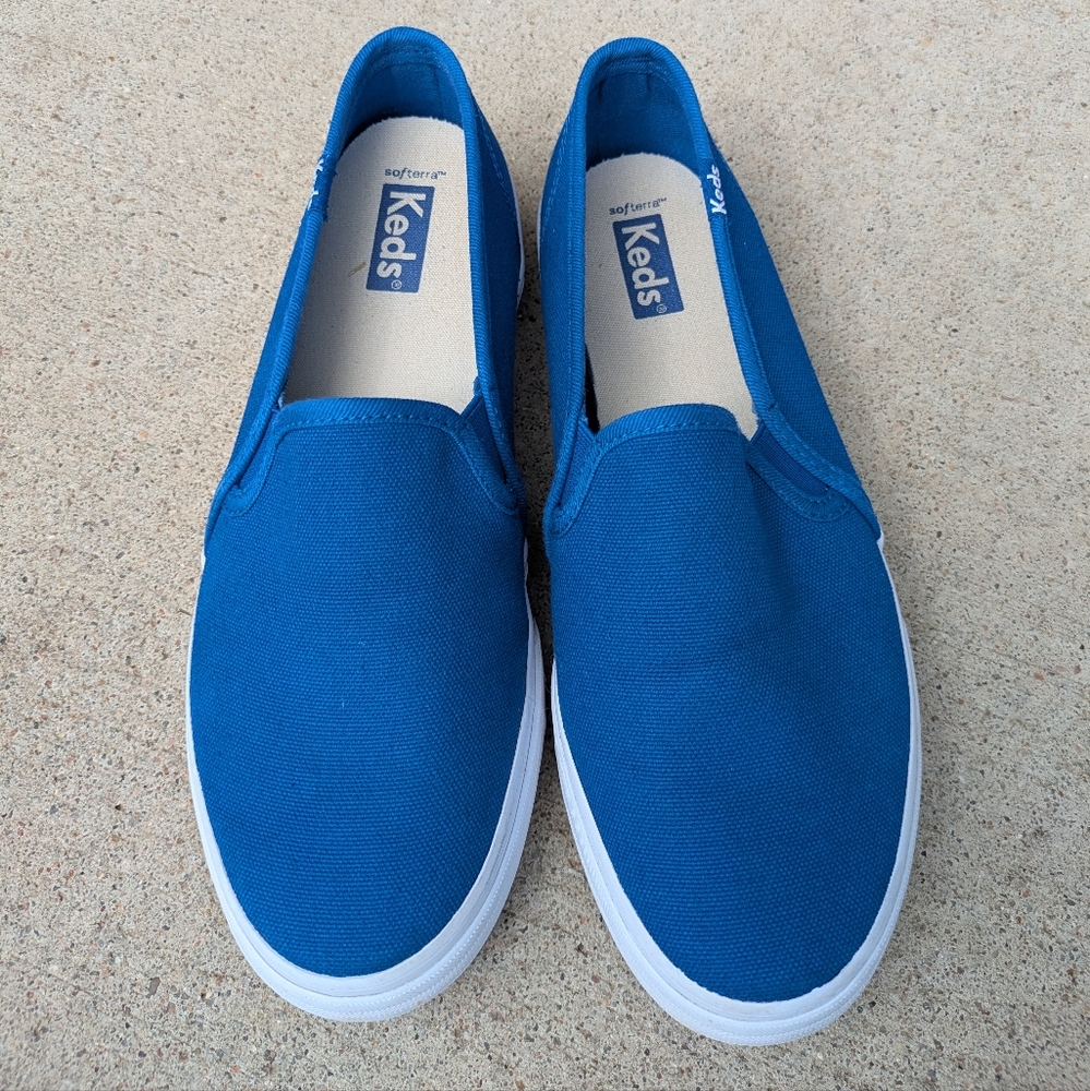 Keds Blue Slip-On Sneakers